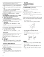 Preview for 12 page of Whirlpool RS310PXGW0 Use & Care Manual