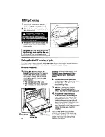 Preview for 16 page of Whirlpool RS363BXT Use & Care Manual