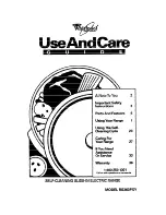 Whirlpool RS363PCYN1 Use And Care Manual preview