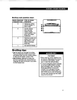 Preview for 17 page of Whirlpool RS385PCB Use And Care Manual