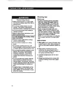 Preview for 30 page of Whirlpool RS386PXB Use And Care Manual