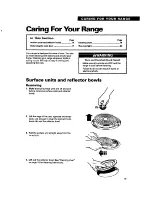 Preview for 15 page of Whirlpool RS600BXY User Manual