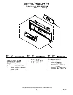 Preview for 2 page of Whirlpool RS610PXGN0 Cooktop Parts