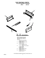 Предварительный просмотр 7 страницы Whirlpool RS610PXGN0 Cooktop Parts