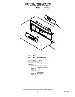 Предварительный просмотр 2 страницы Whirlpool RS610PXGN1 Cooktop Parts