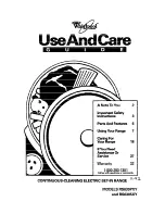 Whirlpool RS6305XY Use And Care Manual preview