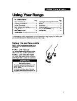 Preview for 7 page of Whirlpool RS660BXB Use And Care Manual