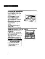 Preview for 10 page of Whirlpool RS660BXB Use And Care Manual