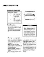 Preview for 14 page of Whirlpool RS660BXB Use And Care Manual