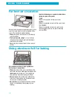 Preview for 12 page of Whirlpool RS675PXE Use And Care Manual