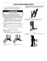 Preview for 5 page of Whirlpool RS675PXGB Installation Instructions Manual