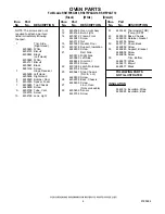 Preview for 4 page of Whirlpool RS675PXGB10 Parts List