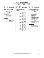 Preview for 8 page of Whirlpool RS675PXGB12 Parts List