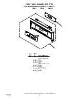 Предварительный просмотр 4 страницы Whirlpool RS675PXGB4 Parts List