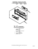 Предварительный просмотр 2 страницы Whirlpool RS675PXGB7 Cooktop Parts