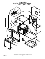 Preview for 3 page of Whirlpool RS675PXGB9 Cooktop Parts