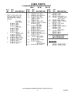 Preview for 4 page of Whirlpool RS675PXGB9 Cooktop Parts