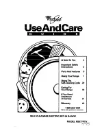 Preview for 1 page of Whirlpool RS677PX Use & Care Manual