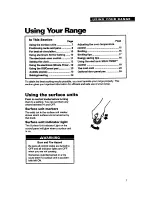 Preview for 7 page of Whirlpool RS677PX Use & Care Manual