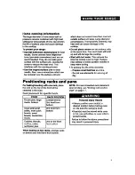 Preview for 9 page of Whirlpool RS677PX Use & Care Manual