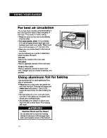 Preview for 10 page of Whirlpool RS677PX Use & Care Manual