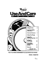 Whirlpool RS696PXB Use & Care Manual preview