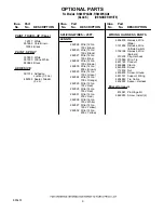 Preview for 9 page of Whirlpool RS696PXGB0 Parts List