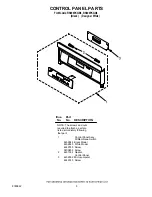 Предварительный просмотр 5 страницы Whirlpool RS696PXGB8 Cooktop Parts