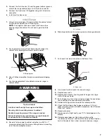 Предварительный просмотр 7 страницы Whirlpool RS696PXGQ Installation Instructions Manual