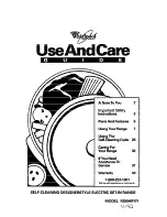 Whirlpool RS696PXY Use & Care Manual preview