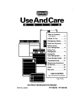 Предварительный просмотр 1 страницы Whirlpool RT14DKXE Use And Care Manual