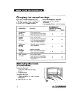 Предварительный просмотр 10 страницы Whirlpool RT14DKXE Use And Care Manual