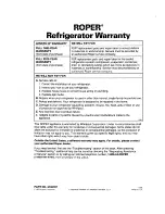 Предварительный просмотр 24 страницы Whirlpool RT14DKXE Use And Care Manual