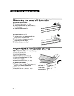 Предварительный просмотр 10 страницы Whirlpool RT17DK Using Manual