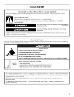 Preview for 3 page of Whirlpool RY160LXTB02 Use & Care Manual