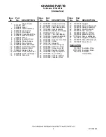 Preview for 4 page of Whirlpool RY160LXTS0 Parts List