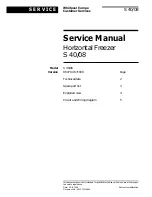 Preview for 1 page of Whirlpool S 40/08 Service Manual