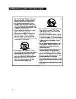 Preview for 4 page of Whirlpool SC8630EB Use And Care Manual