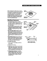 Preview for 11 page of Whirlpool SC8630EB Use And Care Manual