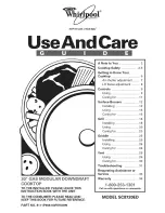 Предварительный просмотр 1 страницы Whirlpool SC8720ED Use And Care Manual