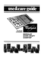 Whirlpool SC8900EMH Use & Care Manual предпросмотр