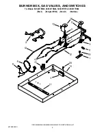 Предварительный просмотр 2 страницы Whirlpool SCS3017RB04 Parts Manual