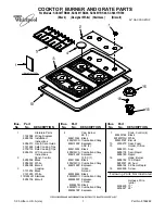 Whirlpool SCS3617RB00 Parts Manual предпросмотр