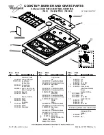 Предварительный просмотр 1 страницы Whirlpool SCS3617RB03 Parts List