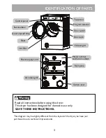 Preview for 5 page of Whirlpool SDRY60 Operation Manual