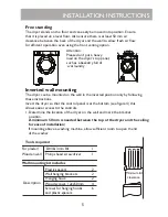 Preview for 7 page of Whirlpool SDRY60 Operation Manual