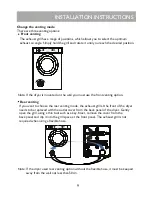 Preview for 11 page of Whirlpool SDRY60 Operation Manual