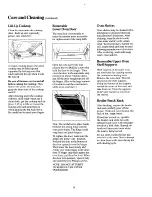 Preview for 16 page of Whirlpool SE960PEYN1 Use & Care Manual