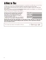 Preview for 2 page of Whirlpool SES374H Use & Care Manual