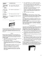 Preview for 11 page of Whirlpool SES380MS0 Use And Care Manual